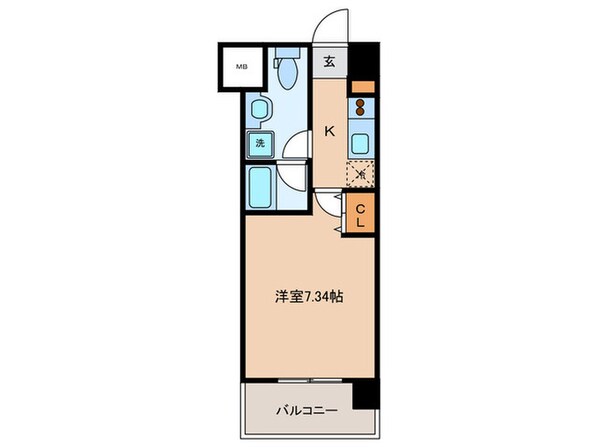 フォレシティ豊洲の物件間取画像